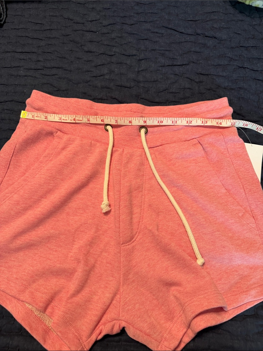Women's Pink Drawstring Lounge Shorts NWT